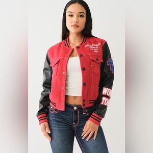 NWT ANNIVERSARY VARSITY JACKET BY TRUE RELIGION